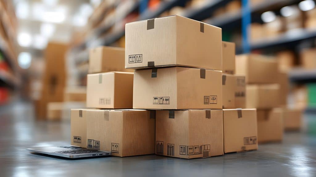 Bulk-packed fabric rolls for wholesale orders