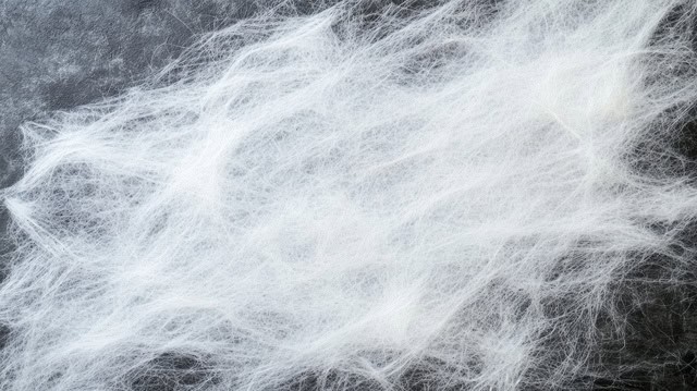 Textile image illustrating low melt fiber (lmf)
