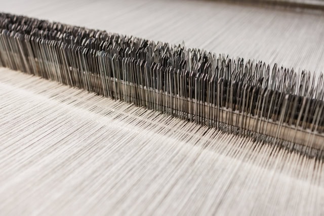 Textile image illustrating understanding weaving types