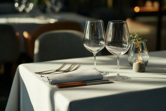 Restaurant and catering textile supply including napkins and tablecloths Pakistan